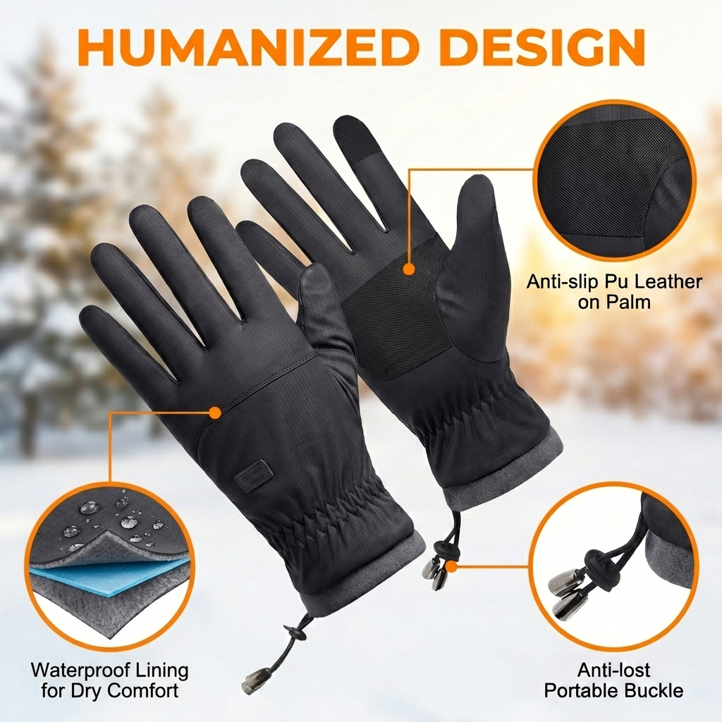 NorthPeak™ Premium Thermal Gloves
